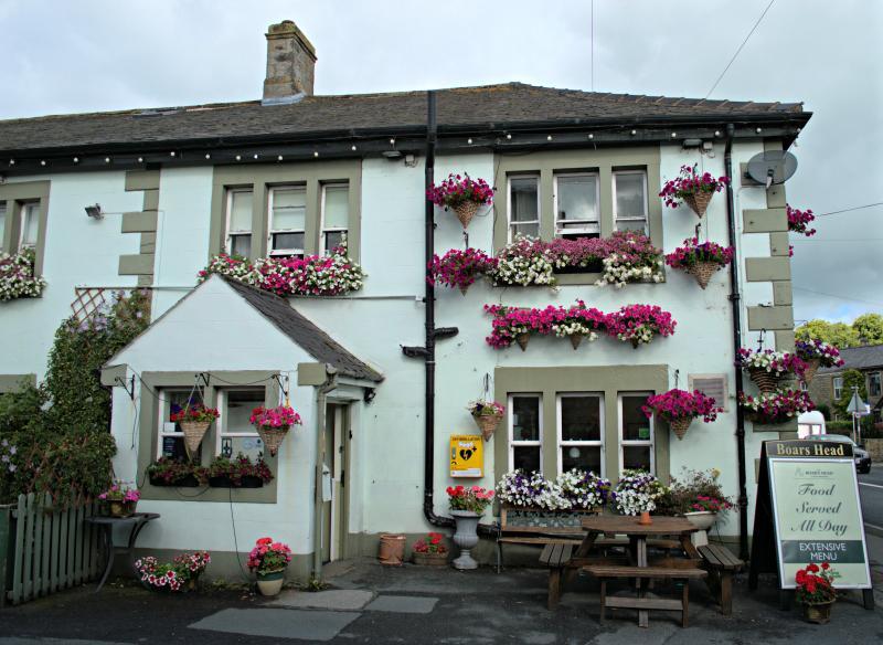 The Boars Head Hotell Long Preston Exteriör bild